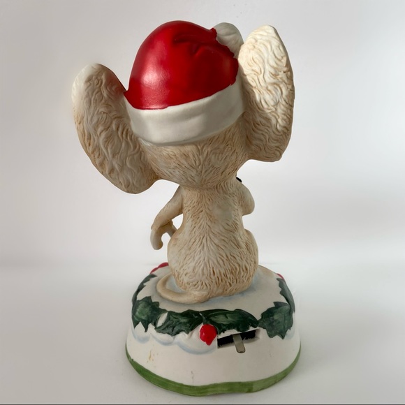 Herman & Anderson Inc vintage 70’s ceramic mouse Christmas music machine decor - Picture 3 of 5